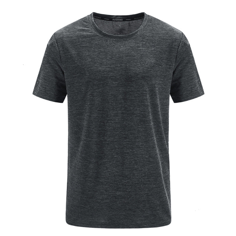 Men's Fashion Round Neck Quick-drying Short-sleeved T-shirt